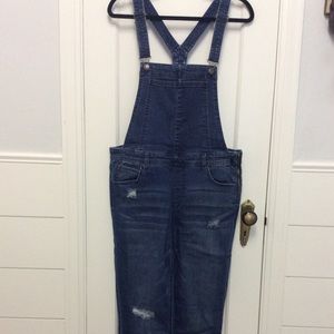 Denim Overalls